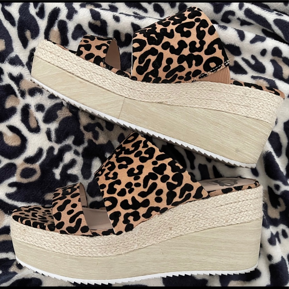 Fergalious by Fergie Leopard Rickey Sandal